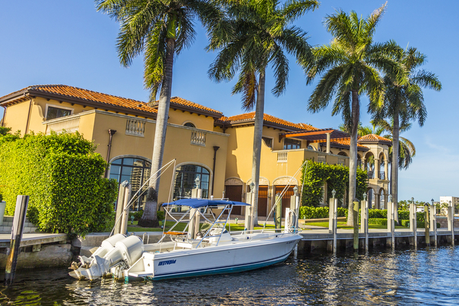 Waterfront home on Marco Island